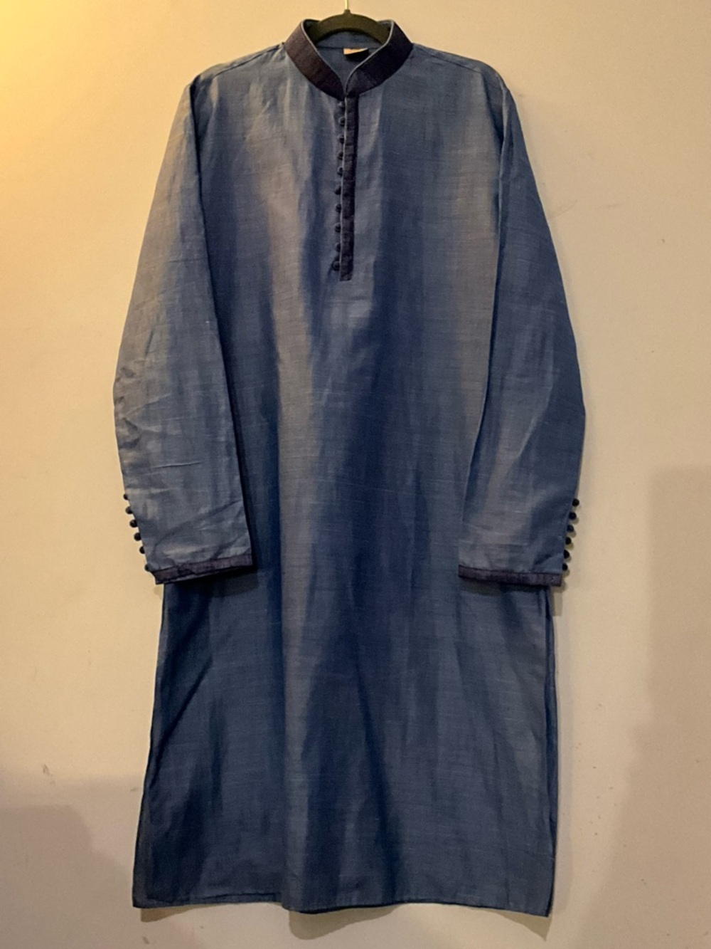 Classic Long Sleeve Blue UNISEX KAFTAN XL - NEW!
